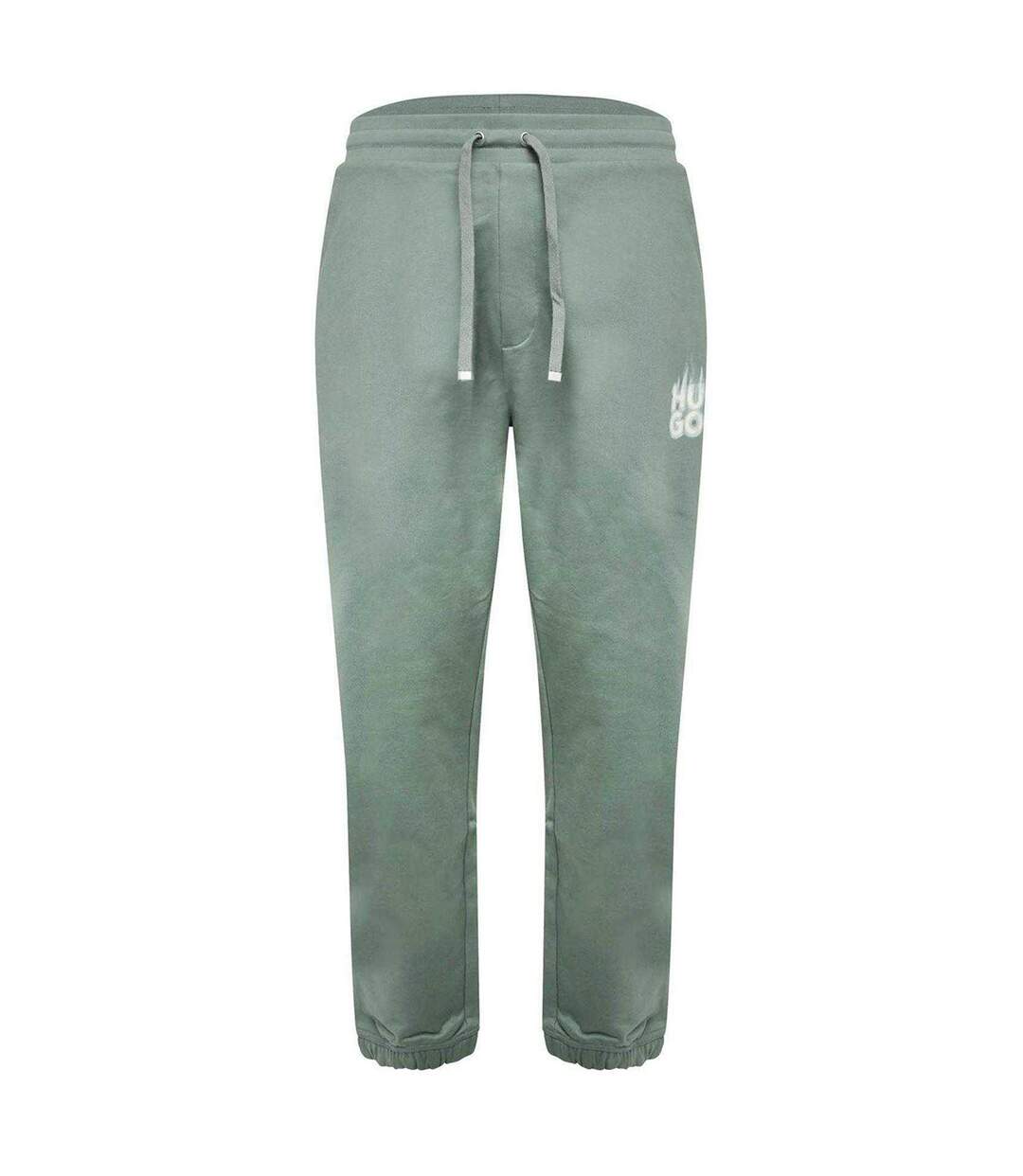 Pantalon De Survêtement Motif/style Fumée Dilbero Homme Vert Hugo-1