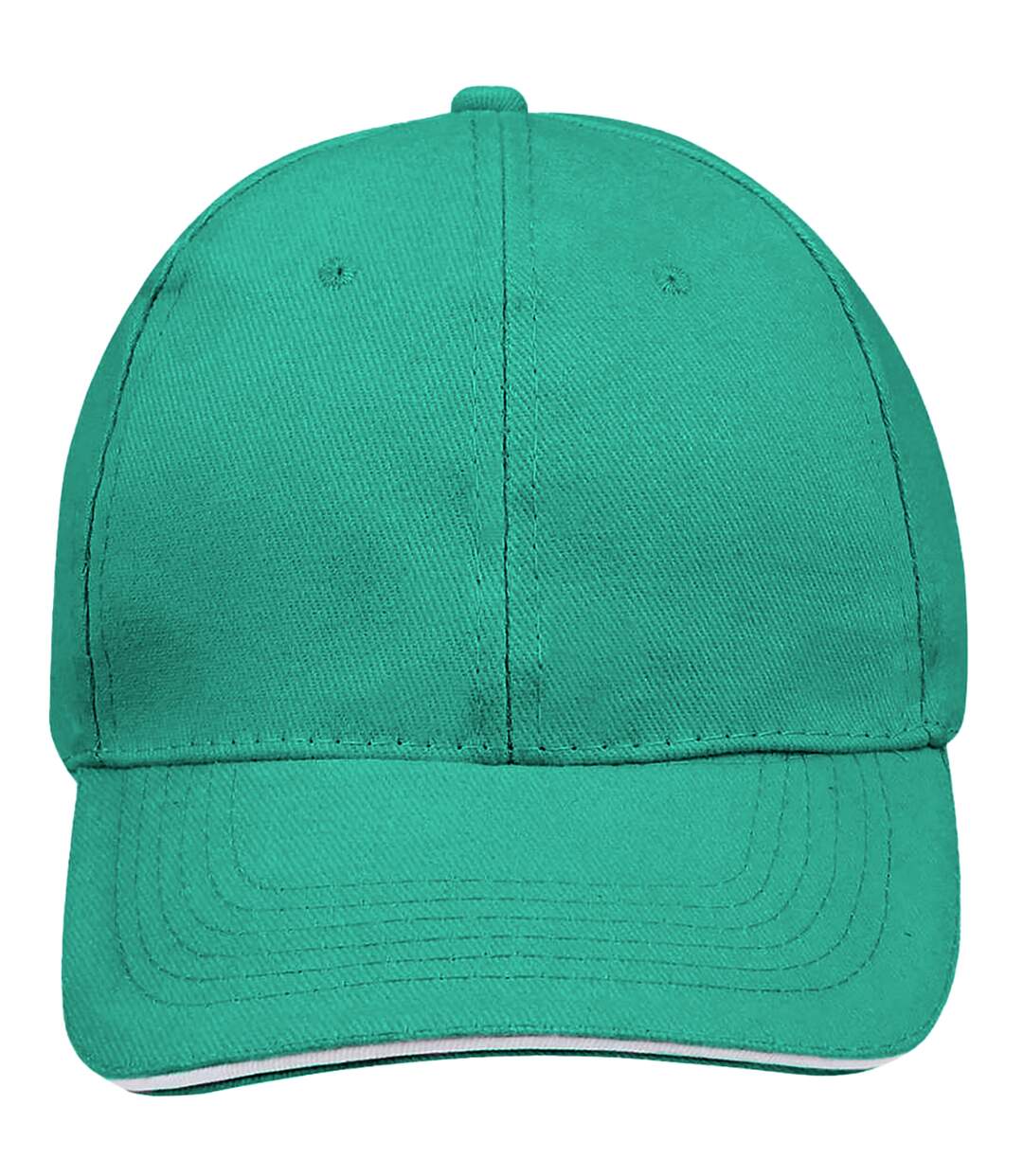 Casquette De Baseball Buffalo Unisexe Turquoise Blanc SOLS-3