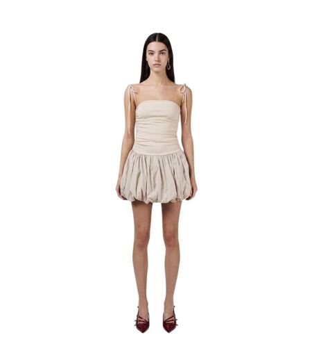 Robe Courte Ultra Femme Blanc AmyLynn
