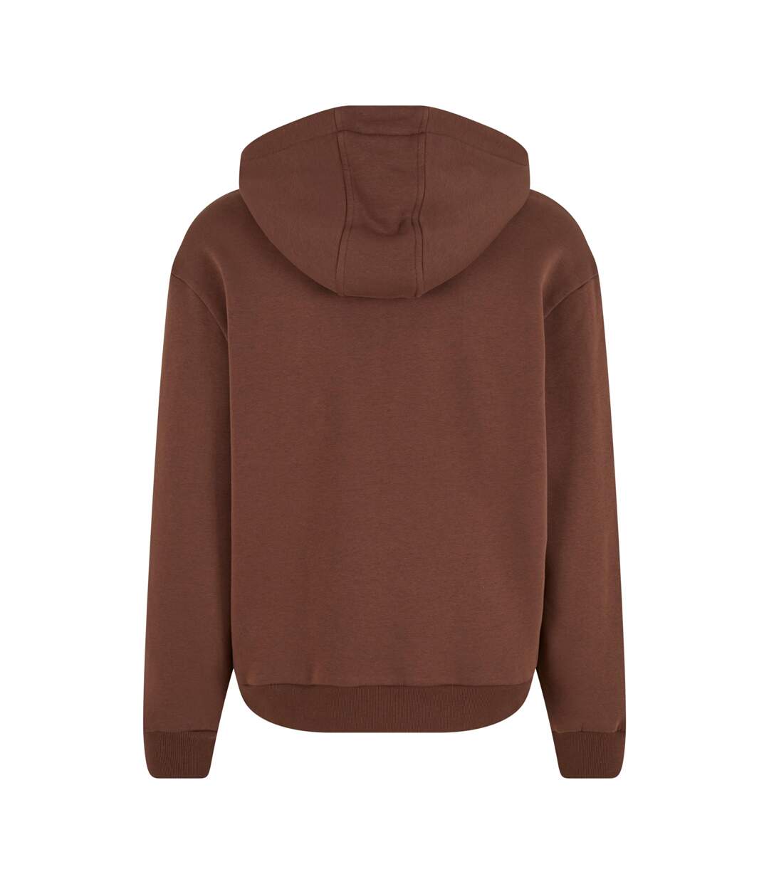 Sweat À Capuche À Fermeture Éclair Pour Hommes Brun Chocolat Build Your Brand-2