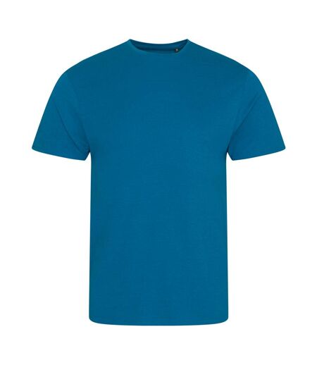T-shirt Cascades Adulte Bleu Foncé Ecologie
