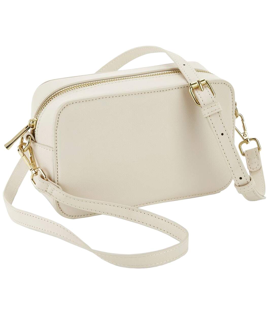 Sac à bandoulière boutique taille unique blanc cassé Bagbase-1