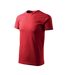 T-shirt Basic Homme Rouge Adler-3