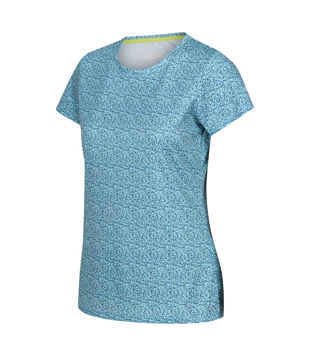 T-shirt fingal edition femme turquoise délavé Regatta