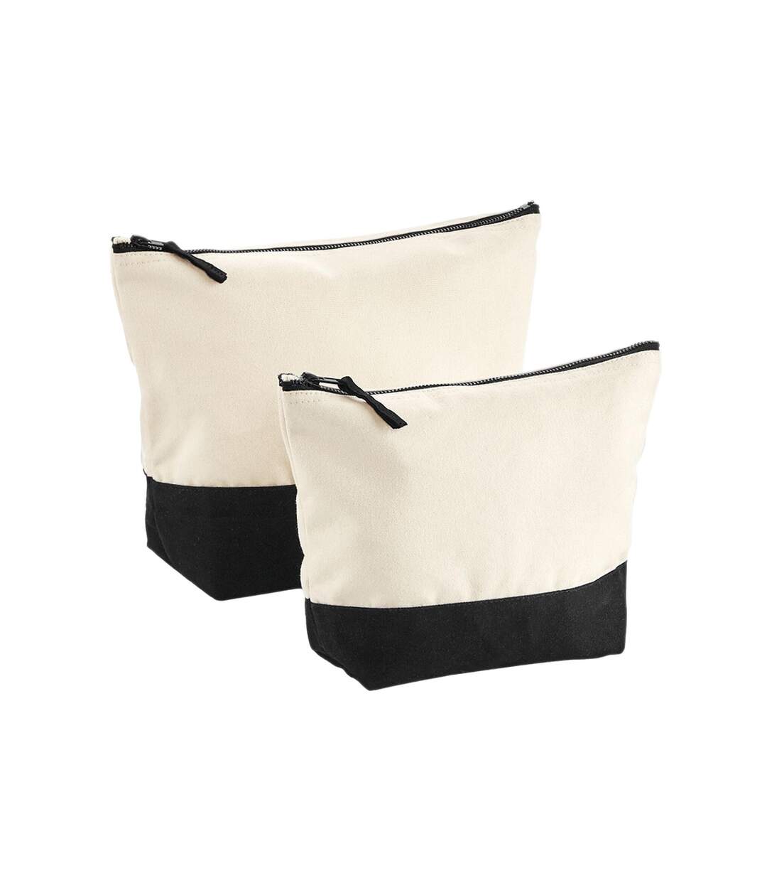 Sac À Accessoires 19 Cm X 18 Cm X 9 Cm Beige Pâle Noir Westford Mill-1