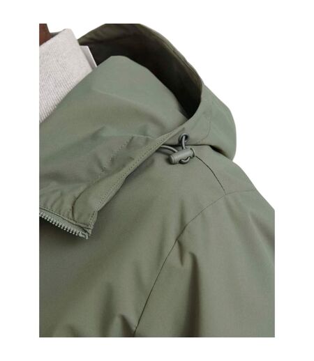 Veste À Capuche Homme Gris Kaki Jack And Jones