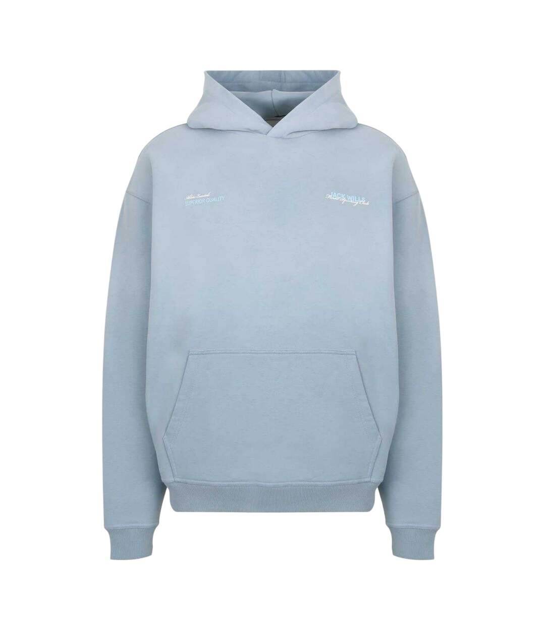 Mens Established Hoodie Storm Jack Wills-1