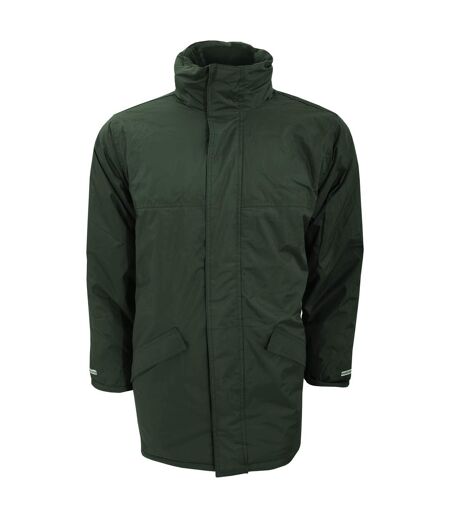 Result Mens Core Winter Parka Waterproof Windproof Jacket (Bottle Green)