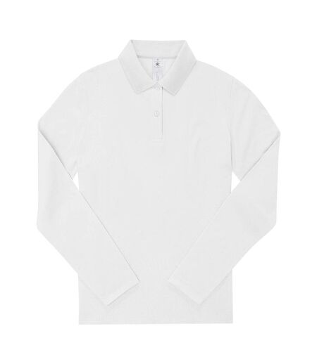 Chemisier Manches Longues My Polo Femme Blanc B&C