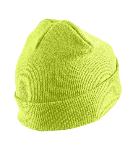 Bonnet thinsulate adulte jaune fluo Result Genuine Recycled