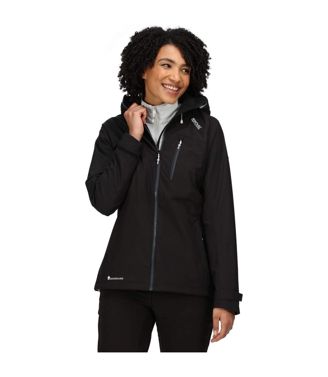 Regatta - Veste imperméable BRITEDALE - Femme (Noir) - UTRG6302-1