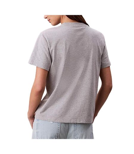 T-Shirt gris femme calvin klein jeans hero