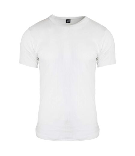 FLOSO - T-shirt thermique à manches courtes (en viscose) - Homme (Blanc) - UTTHERM108