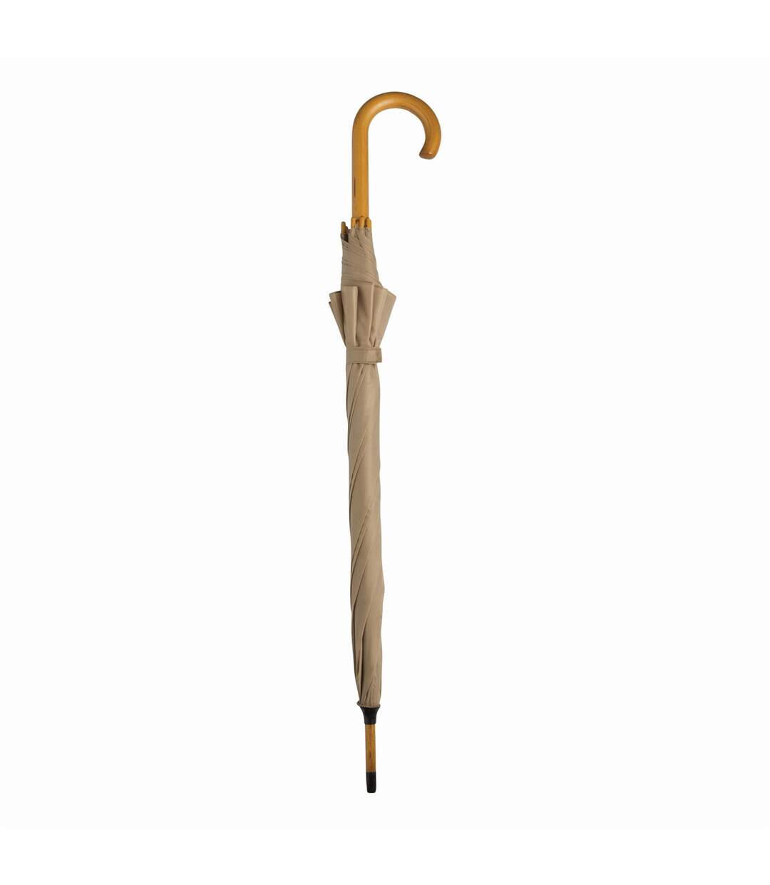 Parapluie Droit Motif/style Poignée En Bois Tango 89 Cm X 103 Cm Beige L-Merch-3
