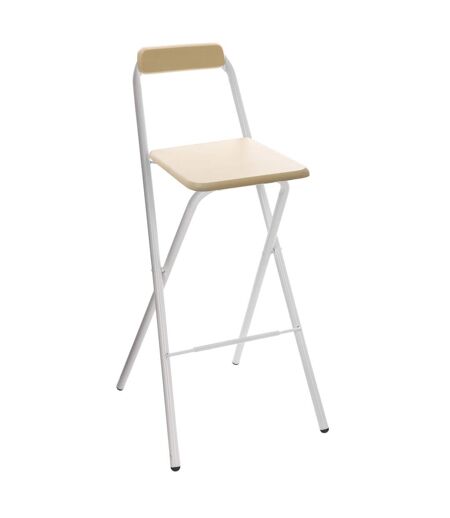 Tabouret de bar Louna - H. 97,5 cm - Beige