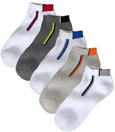 Lot de 5 Paires de Socquettes Summer Sport