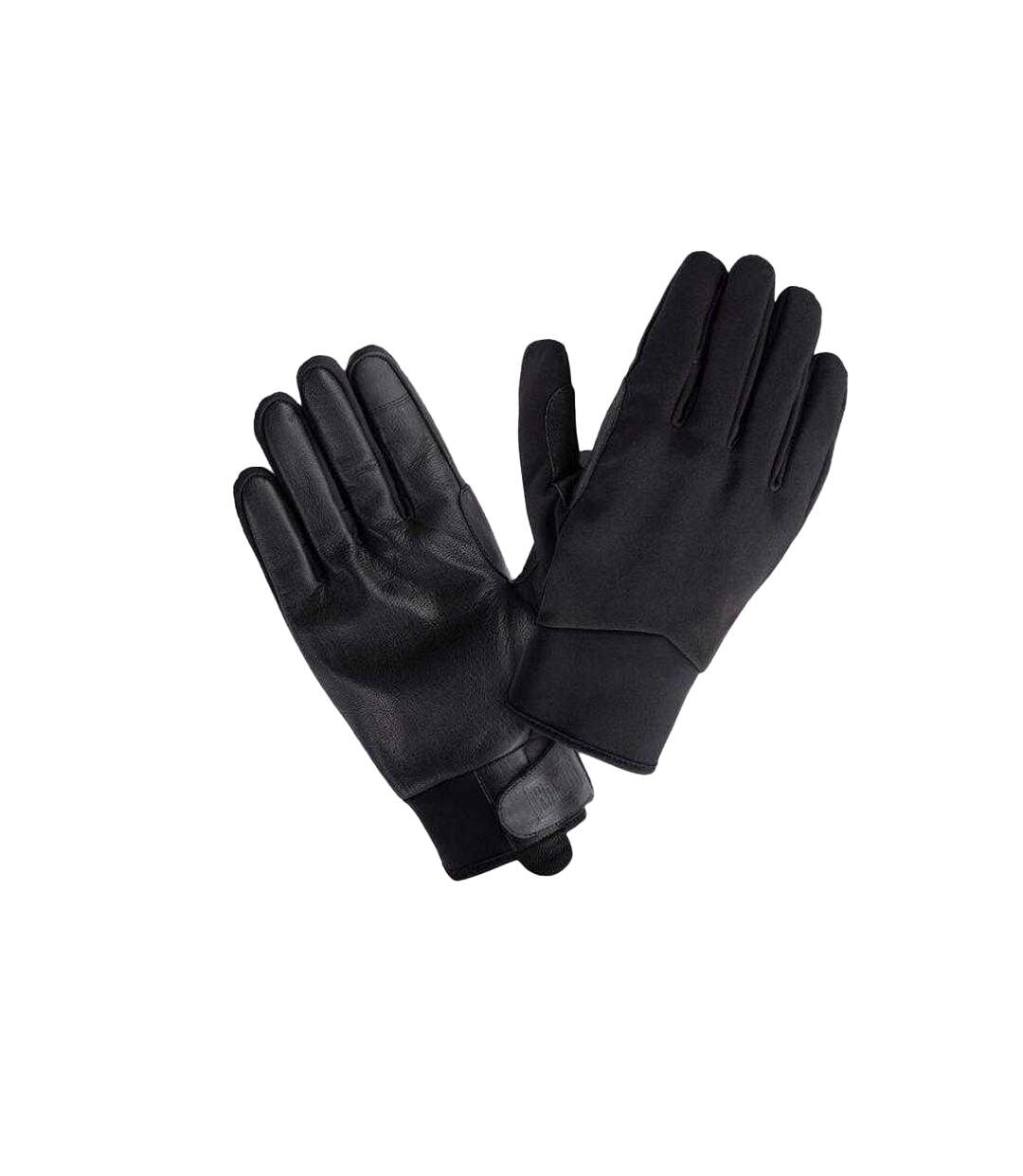 Mens Avio Technical Leather Gloves Black Magnum-1