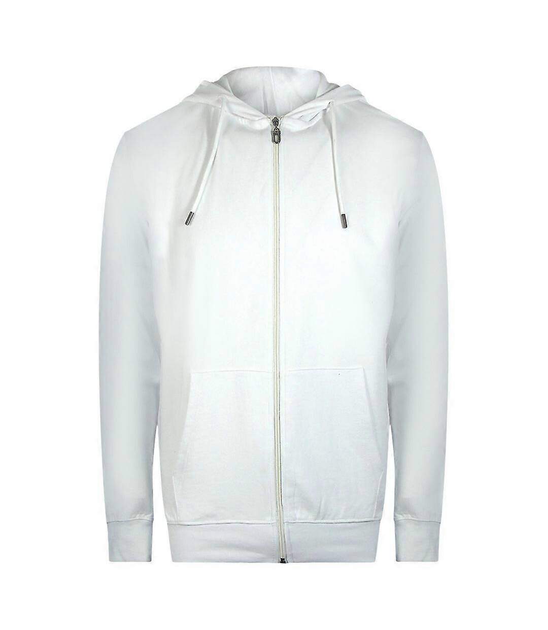 Veste À Capuche Motif/style Floral Homme Blanc Cassé Cavalli Class-1