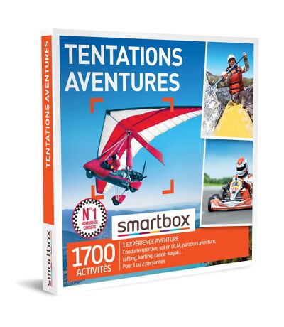 SMARTBOX - Tentations aventures - Coffret Cadeau Sport & Aventure