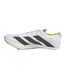 Mens Adizero 3 Stripes Athletic Shoe Spikes White Core Black Adidas-3