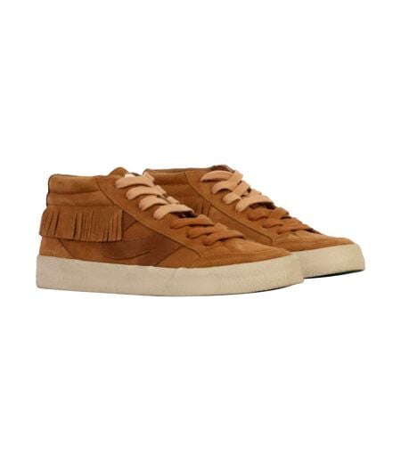 Basket Montante Cuir Natural World