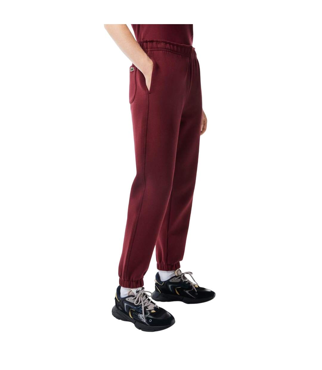 Pantalon De Jogging Femme Bordeaux Lacoste-1