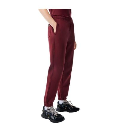 Pantalon De Jogging Femme Bordeaux Lacoste
