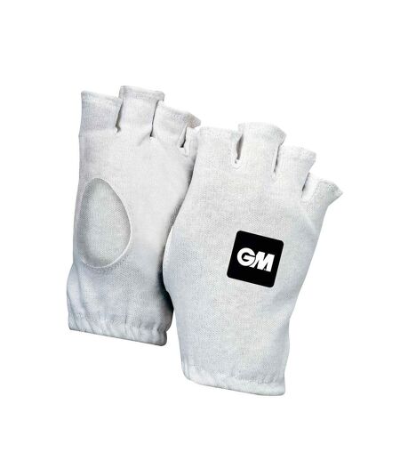 Gunn And Moore Unisex Adult Fingerless Batting Glove Inners (White) - UTRD1133