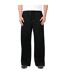 Unisex Adult Loose Fit Jogging Bottoms Black Casual Classics-2