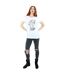 Disney Womens/Ladies Frozen Elsa Sketch Cotton Boyfriend T-Shirt (Blanc) - UTBI24667-4