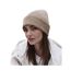 Bonnet À Manchettes Original Pour Adultes, Unisexe Beige Beechfield-1