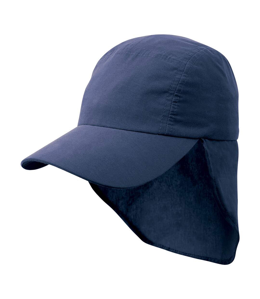 Casquette légionnaire enfant bleu marine Result Headwear-2