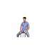 Chemise Manches Courtes Homme Bleu Marine Peter Werth-1