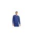 Mens Fleece Regular Sweatshirt Tech Blue Black Under Armour-1