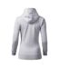 Sweat À Capuche Cape Femme Gris Clair Malfini-2