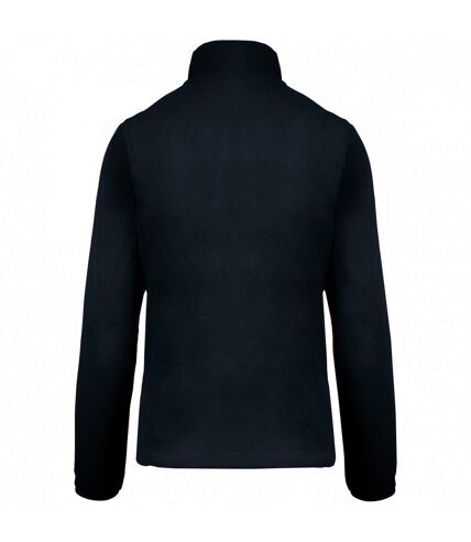 Womens/ladies maureen microfleece jacket navy Kariban