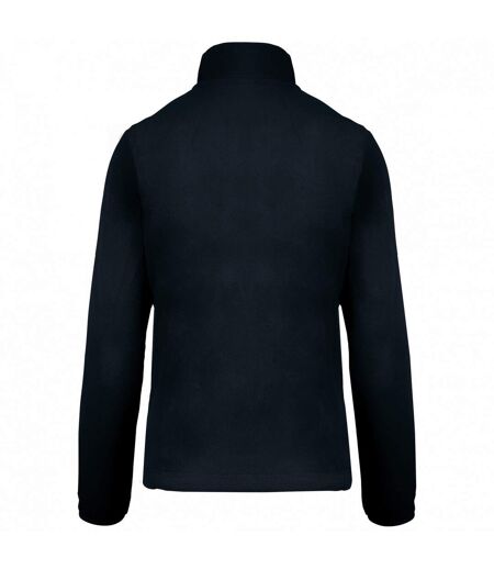 Womens/ladies maureen microfleece jacket navy Kariban