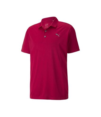 Polo Fuchsia Homme Puma Rotation - S