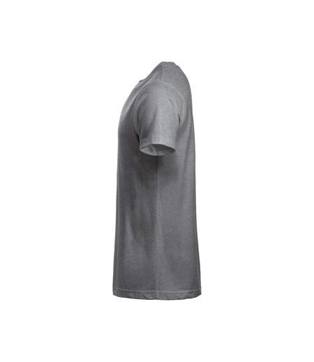 Clique Mens New Classic Melange T-Shirt (Grey Melange) - UTUB470