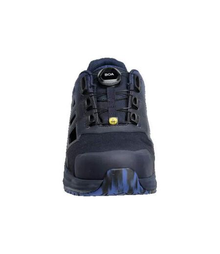 Mens Footwear Accelerate Logo Safety Sandals Dark Navy Azure Blue Mascot