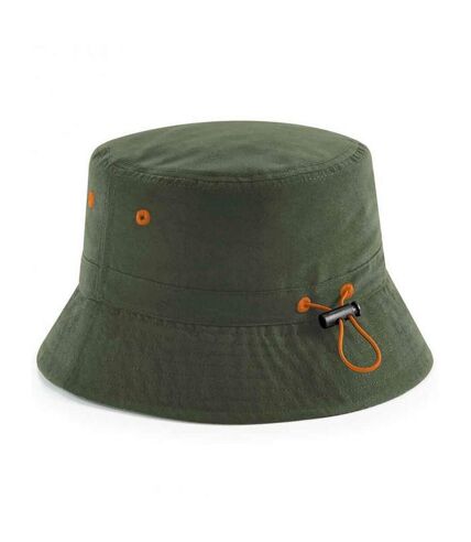 Beechfield Unisex Adult Recycled Bucket Hat (Olive Green) - UTPC5052