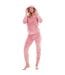 Ensemble De Pyjama Long Motif/style Cœur Femme Rose Keanu-2