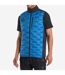 Mens pro training elite reversible hybrid gilet black/classic blue Umbro-1