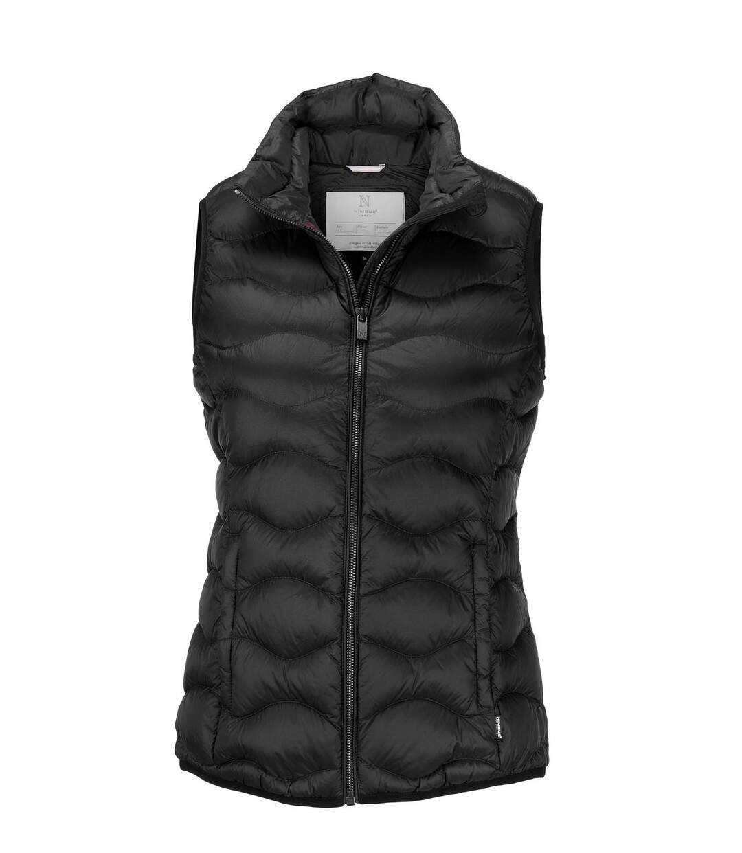 Veste doudoune sans manches - femme - NB79F - noir