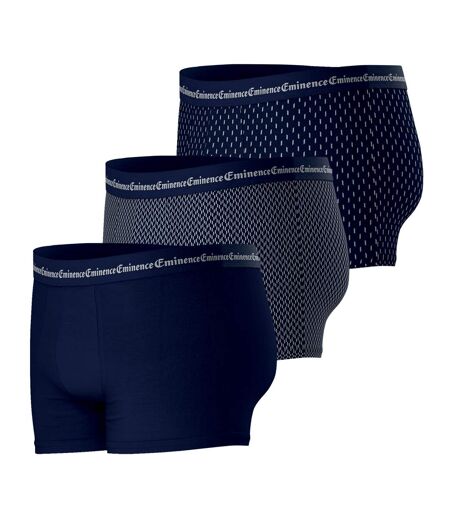 Lot de 3 boxers homme Business Print Eminence