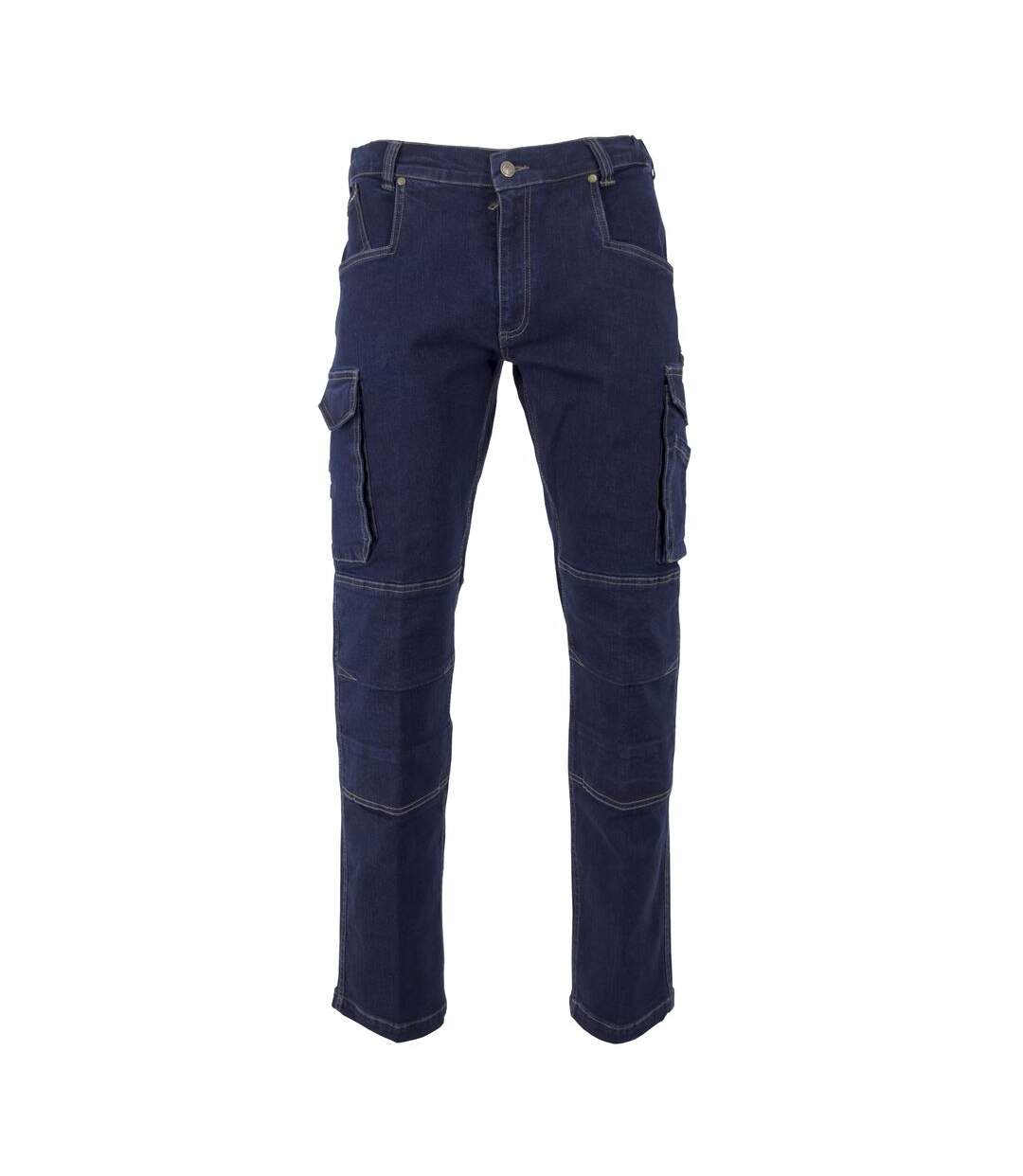 Jean  multipoches  en denim stretch LMA BARIL-1