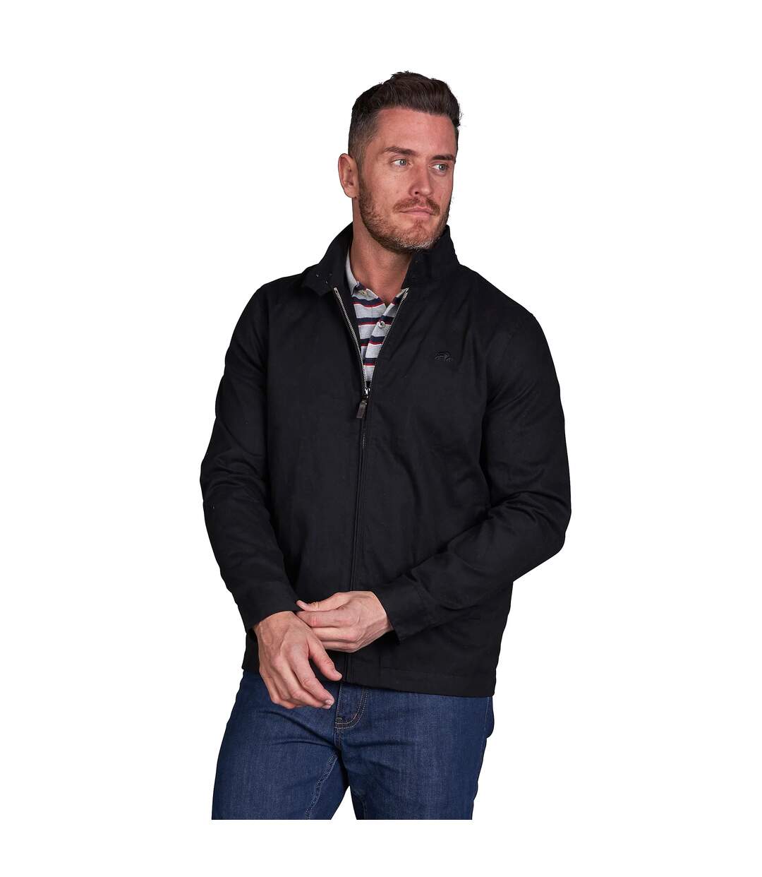 Veste homme noir Raging Bull-3