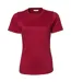 T-shirt À Manches Courtes 100% Coton Femme Rojo Profundo Tee Jays-1