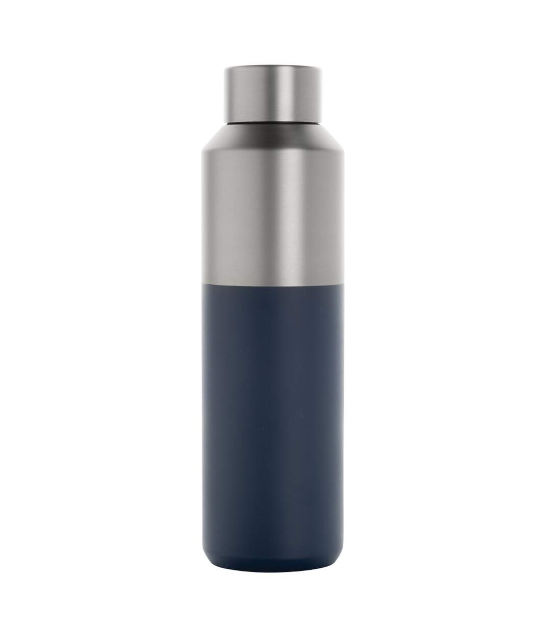 Fluid recycled stainless steel 600ml water bottle one size navy XD Collection-1