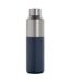 Fluid recycled stainless steel 600ml water bottle one size navy XD Collection-1